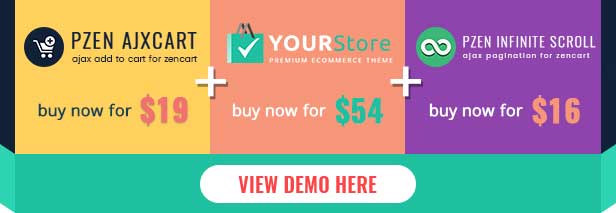 YourStore Premium Zen Cart Theme - 2
